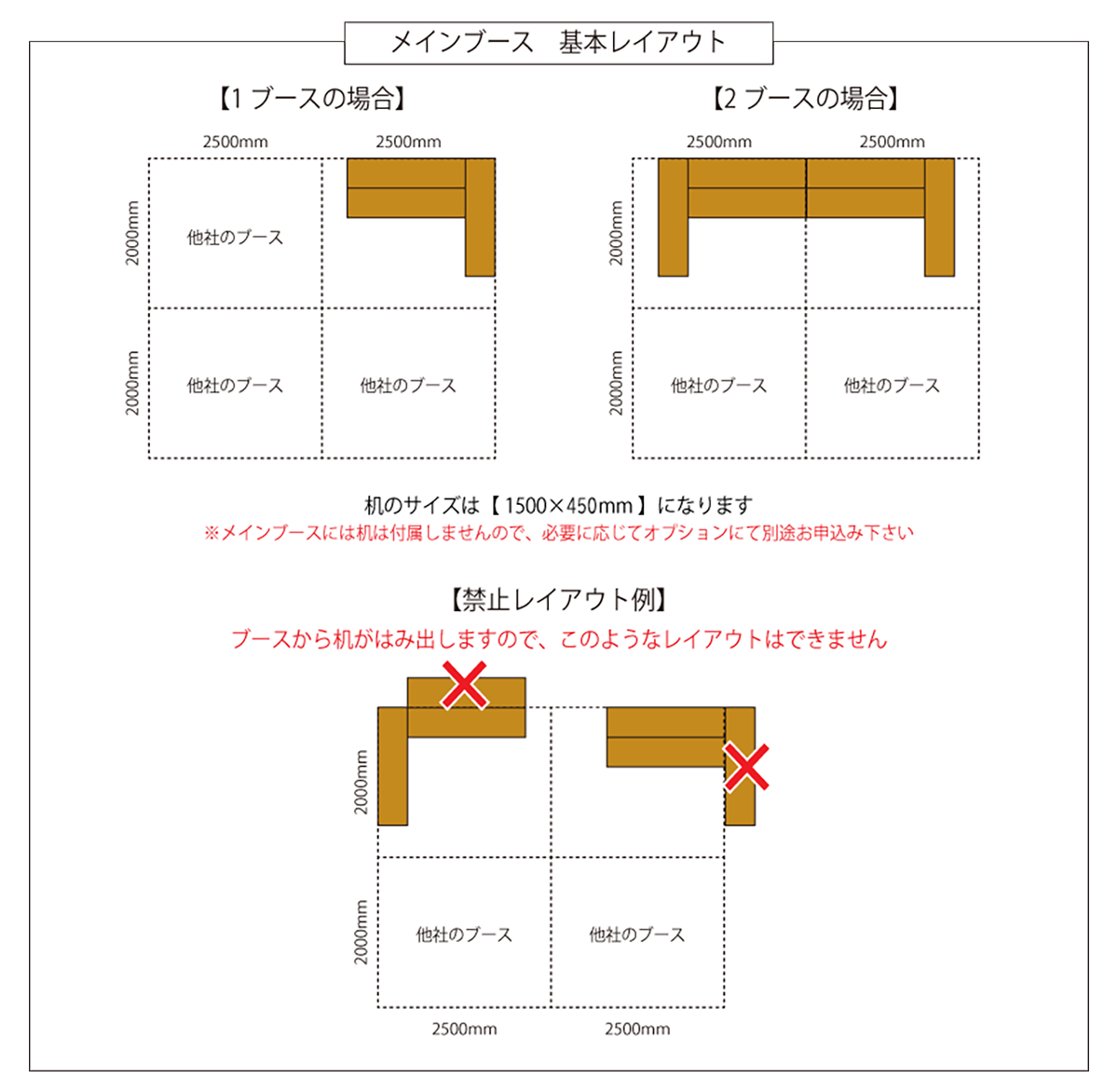 メインブース配置