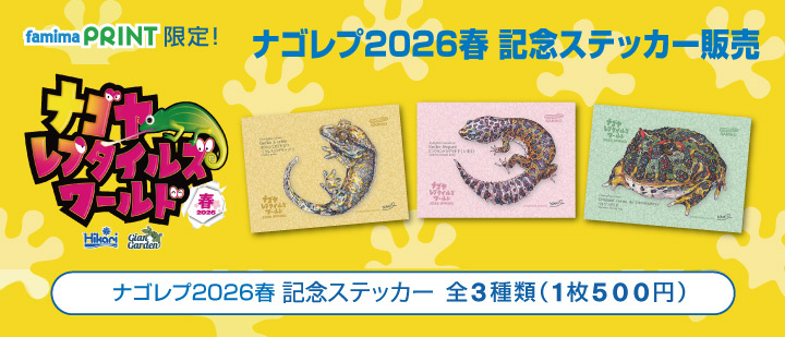 ファミマでナゴレプステッカー